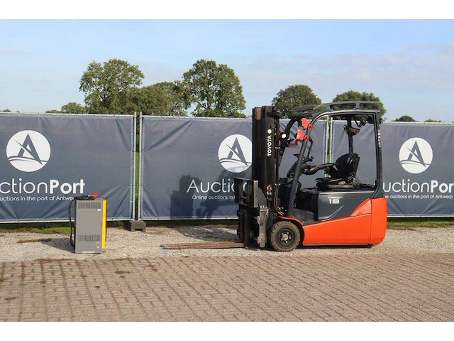 Heftruck toyota 8fbe18t elektrisch 1800kg 4.7m 2021 - afbeelding 1 van  1