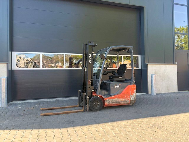 Heftruck toyota 8fbek16t elektrisch 1600kg 3.3m 2020 - afbeelding 1 van  1