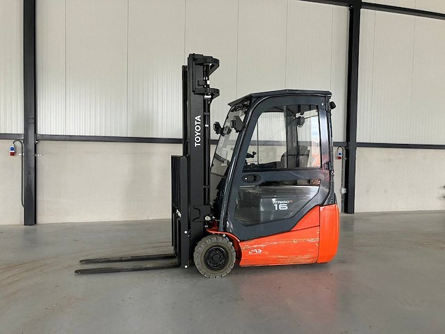 Heftruck toyota 8fbek16t elektrisch 1600kg 5.0m 2020 - afbeelding 1 van  1