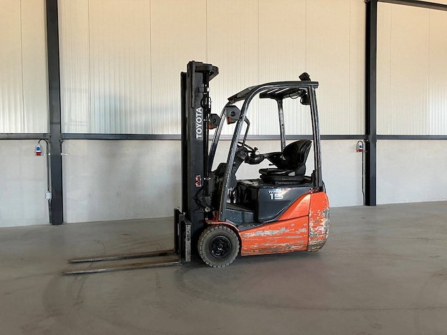 Heftruck toyota 8fbet15 elektrisch 1380kg 5.0m 2015 - afbeelding 1 van  1
