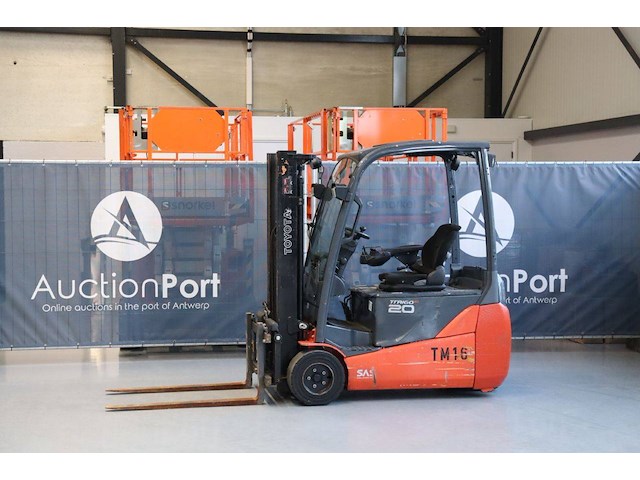 Heftruck toyota 8fbet20 elektrisch 2000kg 4.3m 2015 - afbeelding 1 van  1