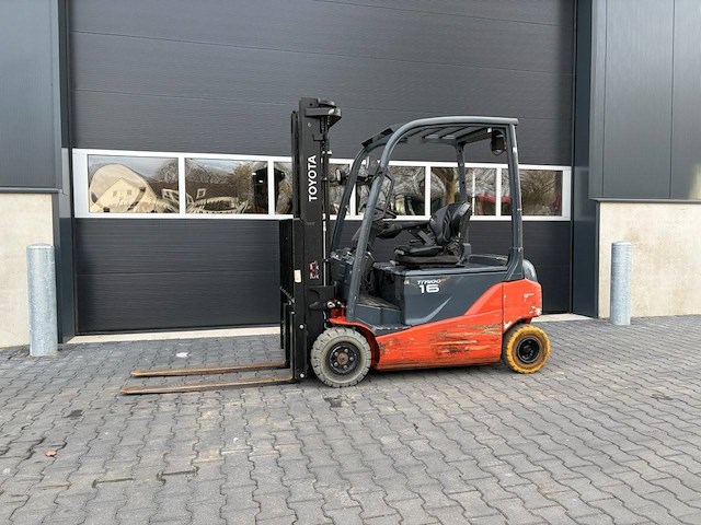Heftruck toyota 8fbm16t elektrisch 1600kg 2017 - afbeelding 1 van  1