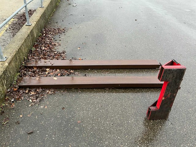 Heftruck verlenglepel en hulpstuk - afbeelding 2 van  5
