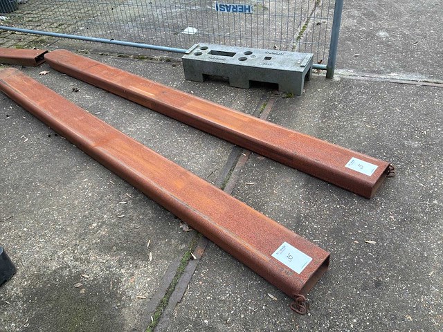 Heftruck verlenglepels - afbeelding 1 van  1