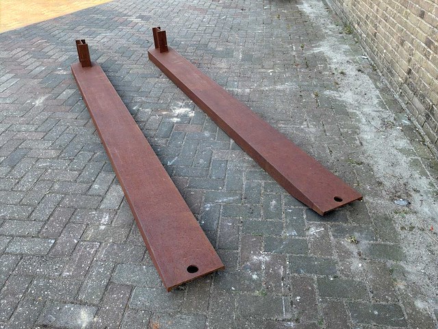 Heftruck verlengvorken 2700mm - afbeelding 4 van  4