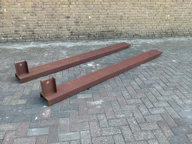 Heftruck verlengvorken 2700mm - afbeelding 1 van  4