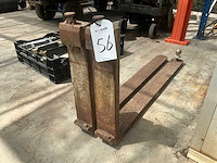 Heftruck vork (2x) - afbeelding 2 van  2