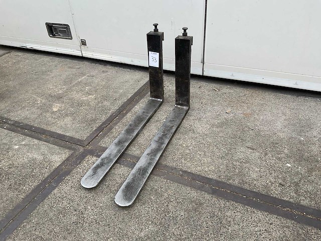 Heftruck vork (2x) - afbeelding 1 van  4