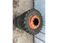 Heftruckbanden met velg 10-gaats (6x) - afbeelding 1 van  1