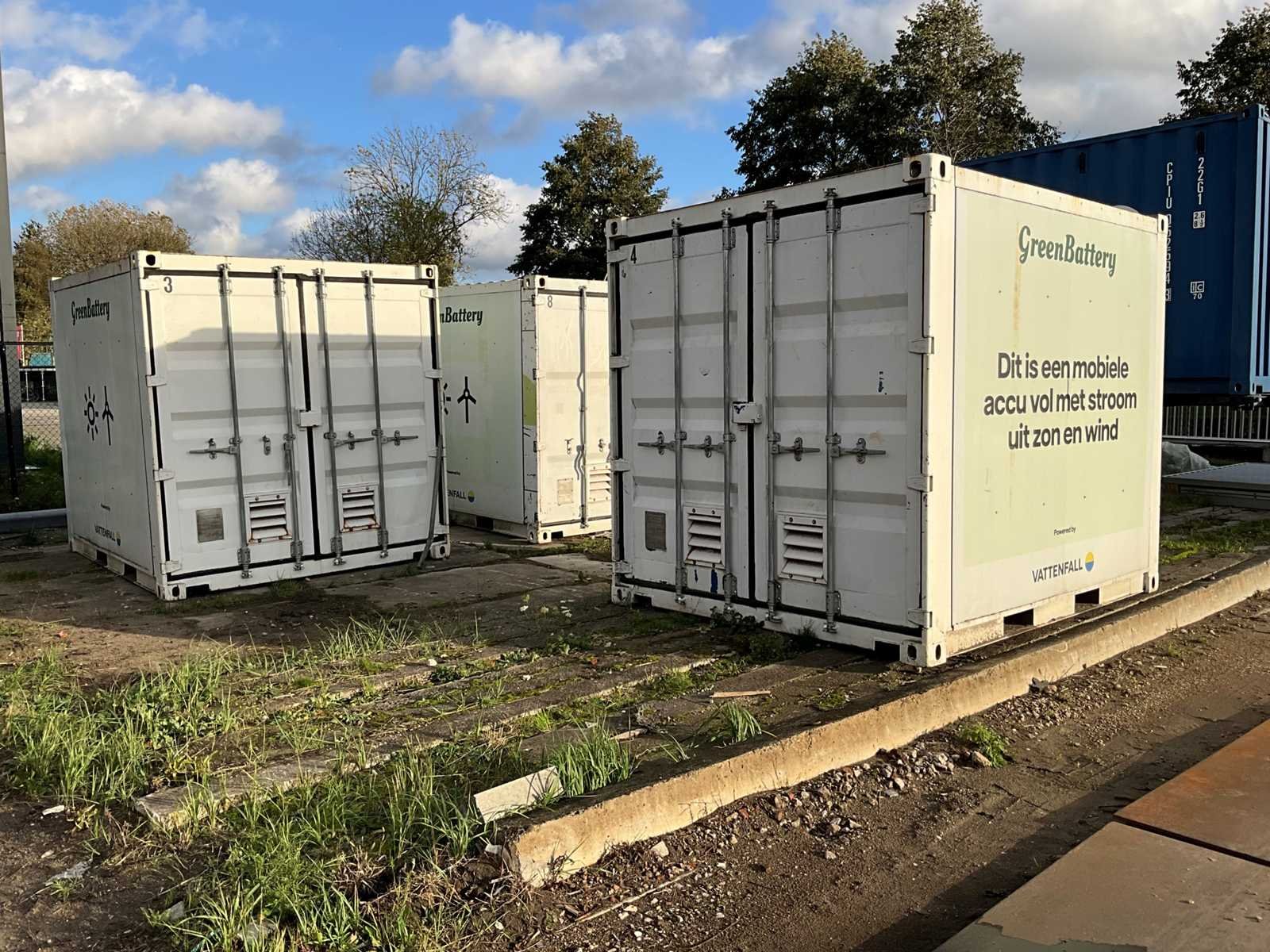 Heftrucks, energieopslag en diverse goederen