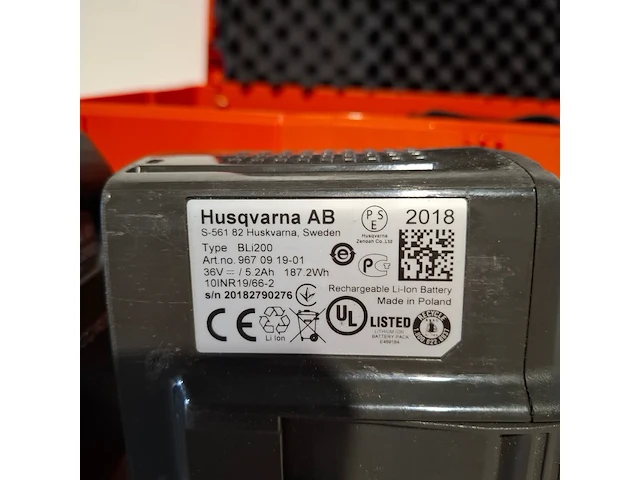 Heggenschaar - 60cm - accu (incl. accu set), husqvarna, 536lihd60x, 2018 - afbeelding 2 van  12