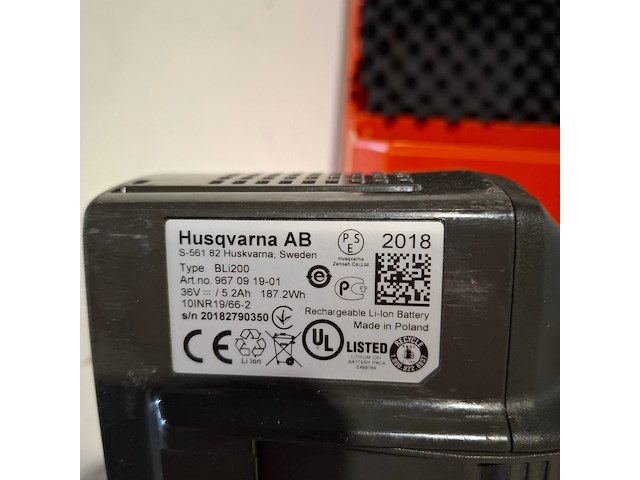 Heggenschaar - 60cm - accu (incl. accu set), husqvarna, 536lihd60x, 2018 - afbeelding 3 van  12