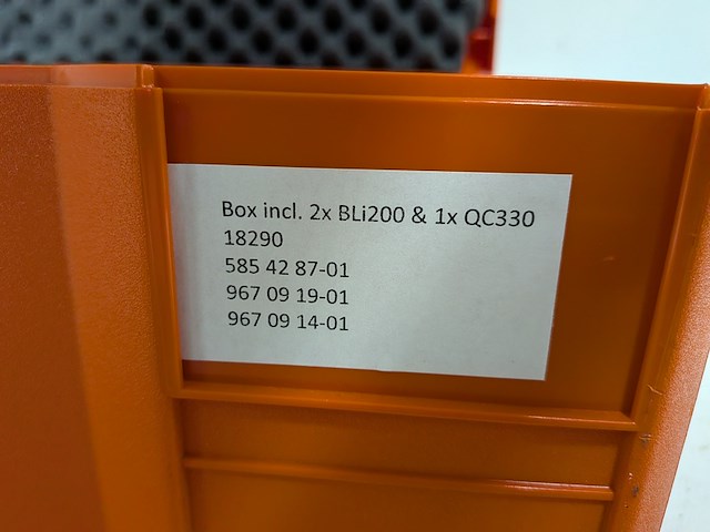 Heggenschaar - 60cmo inclusief accupakket (2 accu's en lader) husqvarna, 520ihd61, bouwjaar 2020 - afbeelding 5 van  13