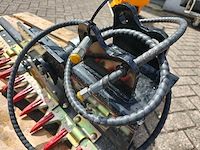 Heggenschaar voor minigraver - afbeelding 7 van  8