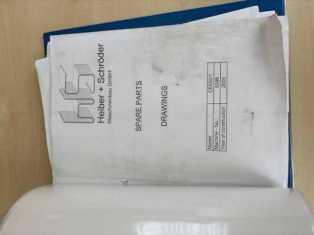Heiber+schröder - ce 650/1 - schalenopzetmachine 2000 - afbeelding 11 van  12