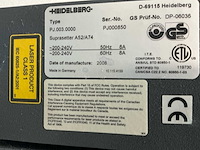 Heidelberg - suprasetter - pj.003.0000 - plaatbelichter - afbeelding 23 van  25