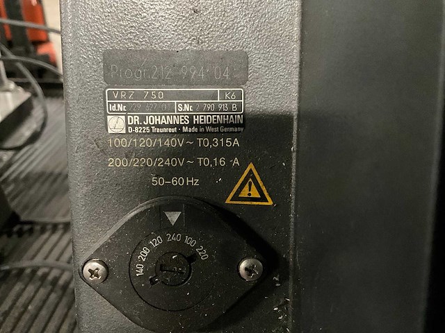 Heidenhain vrz750 digitale uitleesunit - afbeelding 3 van  4