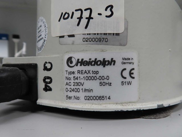 Heidolph - reax top - mixer - afbeelding 2 van  2