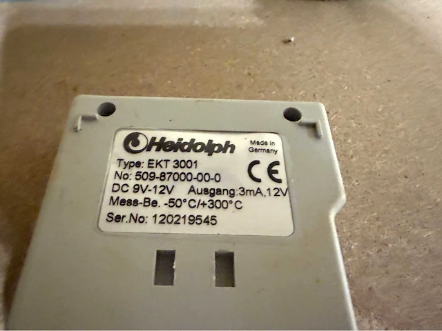Heidolph ekt 3001 temperatuurmeter (3x) - afbeelding 6 van  8