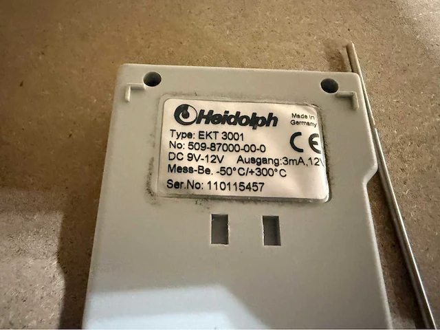 Heidolph ekt 3001 temperatuurmeter (4x) - afbeelding 6 van  8