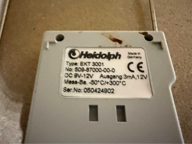 Heidolph ekt 3001 temperatuurmeter (5x) - afbeelding 7 van  9