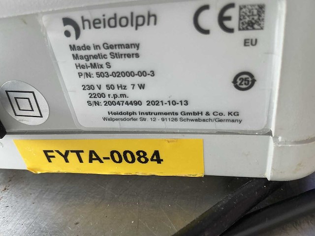 Heidolph magneetroerder - afbeelding 3 van  3