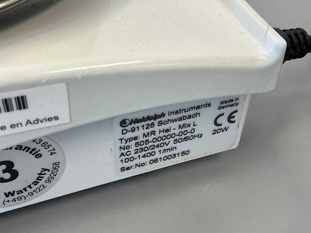 Heidolph mr hei-mix l magnetische roermachine - afbeelding 6 van  6
