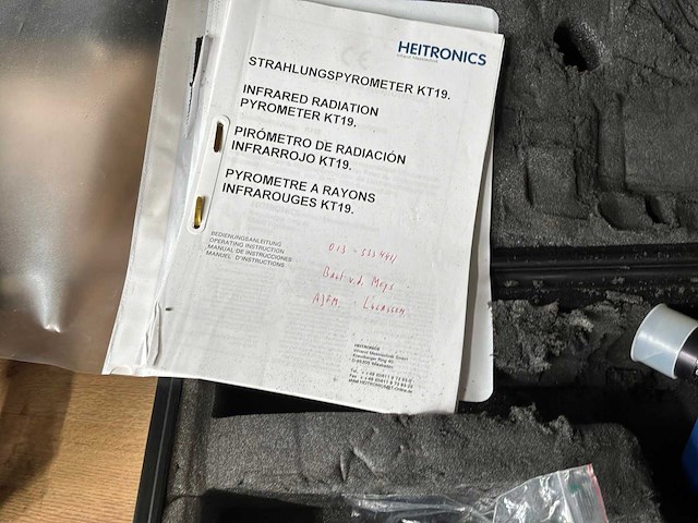 Heimann kt19.69 pyrometer - afbeelding 7 van  8