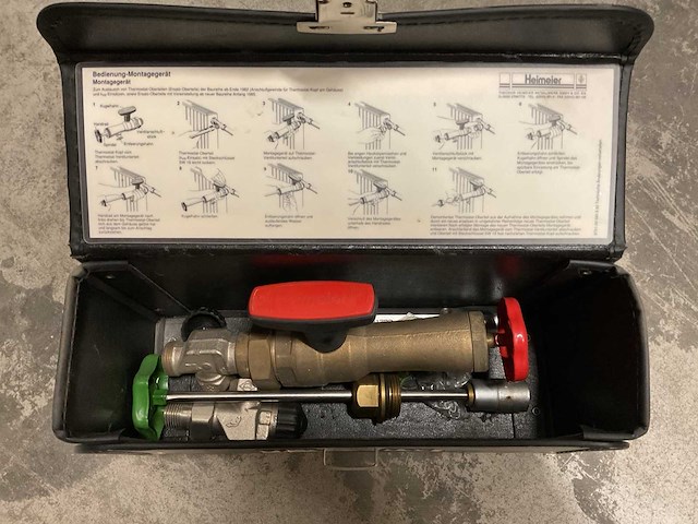 Heimeier radiatorkraan montage gereedschap - afbeelding 1 van  2