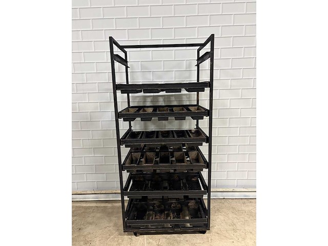 Hein - stone roll - 7 delige - rvs - ovenwagen - afbeelding 2 van  6