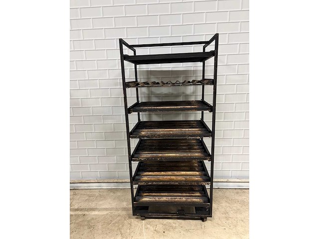 Hein - stone roll - 7 delige - rvs - ovenwagen - afbeelding 4 van  6