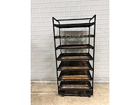 Hein - stone roll - 7 delige - rvs - ovenwagen - afbeelding 4 van  6