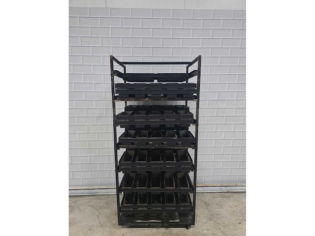 Hein - stone roll -7 delige rvs ovenwagen - afbeelding 2 van  5