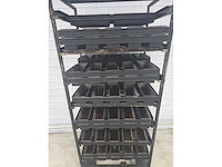 Hein - stone roll -7 delige rvs ovenwagen - afbeelding 3 van  5