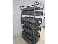 Hein - stone roll -7 delige rvs ovenwagen - afbeelding 5 van  5