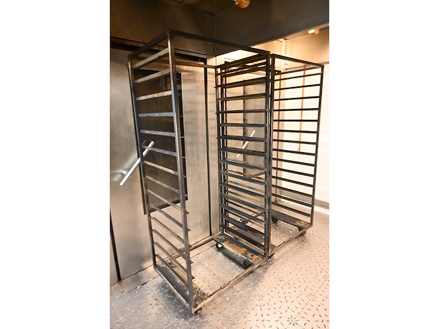 Hein - stoneroll - 14-delige rvs oven wagen (2x) - afbeelding 2 van  3