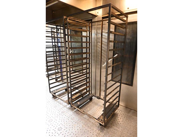 Hein - stoneroll - 14-delige rvs oven wagen (2x) - afbeelding 3 van  3