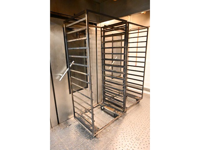 Hein - stoneroll - 14-delige rvs oven wagen (2x) - afbeelding 3 van  3