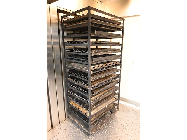 Hein - stoneroll - 14-delige rvs oven wagen - afbeelding 2 van  3