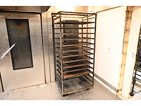 Hein - stoneroll - 14-delige rvs oven wagen - afbeelding 1 van  3