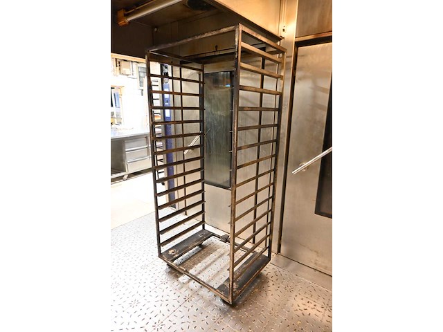 Hein - stoneroll - 14-delige rvs oven wagen - afbeelding 2 van  3