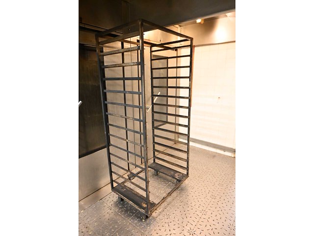 Hein - stoneroll - 14-delige rvs oven wagen - afbeelding 3 van  3