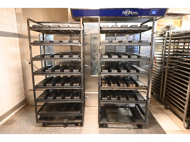 Hein - stoneroll - 7-delige rvs oven wagen (2x) - afbeelding 1 van  5