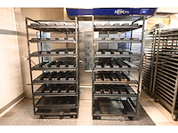 Hein - stoneroll - 7-delige rvs oven wagen (2x) - afbeelding 1 van  5