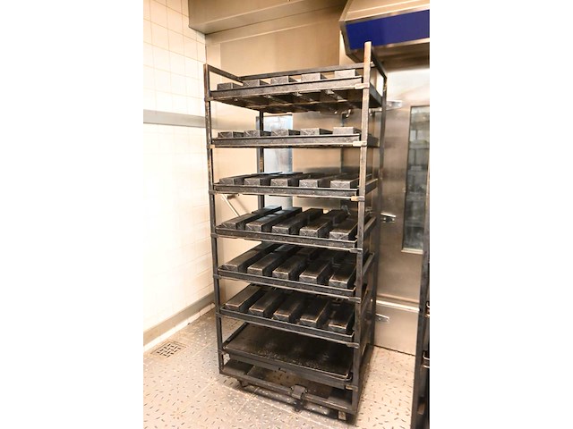 Hein - stoneroll - 7-delige rvs oven wagen (2x) - afbeelding 2 van  5