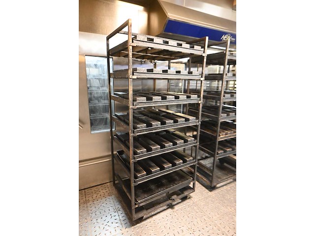 Hein - stoneroll - 7-delige rvs oven wagen (2x) - afbeelding 3 van  5