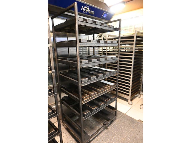 Hein - stoneroll - 7-delige rvs oven wagen (2x) - afbeelding 4 van  5