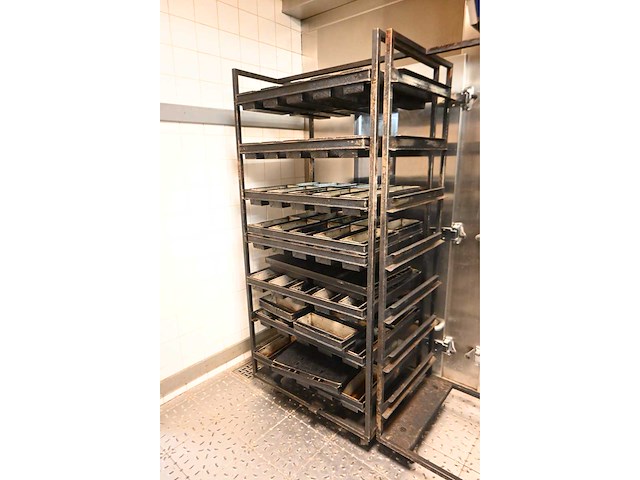 Hein - stoneroll - 7-delige rvs oven wagen (4x) - afbeelding 2 van  6