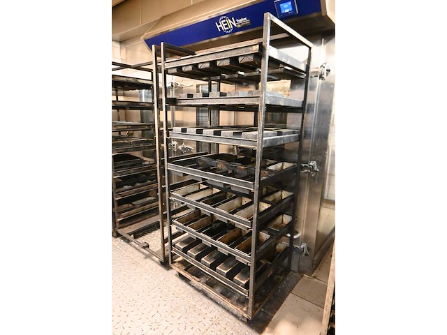 Hein - stoneroll - 7-delige rvs oven wagen (4x) - afbeelding 4 van  6