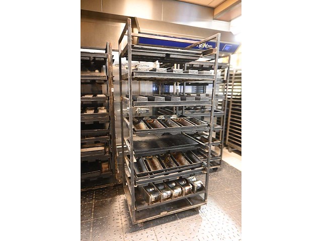 Hein - stoneroll - 7-delige rvs oven wagen (4x) - afbeelding 6 van  6